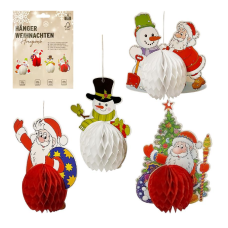 Паперові прикраси 4шт Новорічні історії CG-4