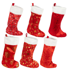 Чобіток для подарунків блискучий 6241-9