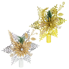 Верхівка "Сніжинка" 19,5 * 19,5 см з декором CHH23011