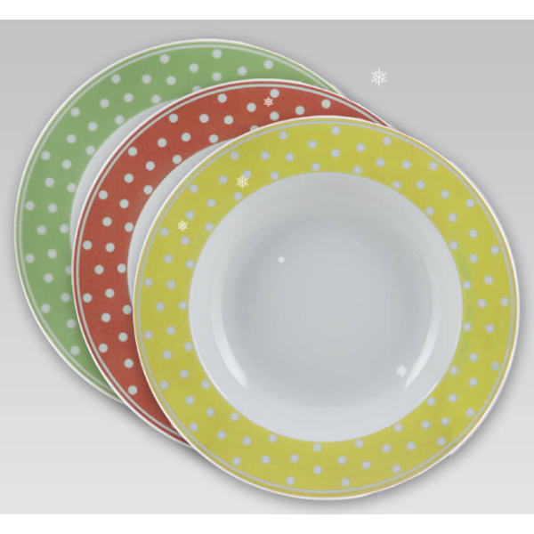 Комплект тарілок 6 пр. Maestro 26см MR10032-04