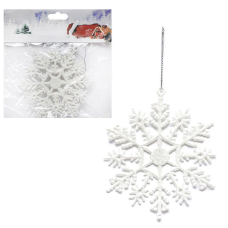 Набір ялинкових іграшок 2шт "Сніжинка" 10*10см HL22395