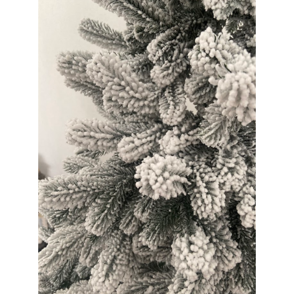 Ялинка Лита Ковалівська засніжена, ЗЕЛЕНА 150 см.