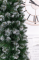 Ялинка Лідія SLIM, ЗЕЛЕНА з білими кінчиками, 200 см.