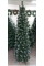 Ялинка Лідія SLIM, ЗЕЛЕНА з білими кінчиками, 200 см.