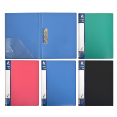 Папка"Бічний затиск" з карманом А4