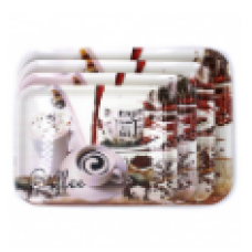 Піднос пластиковий прямокутний 32*32см