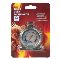 Термометр 7,5*6см для духовки із нержавіючої сталі на блістері CH-J-4