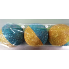 Куля D60 синьо-жовта уп