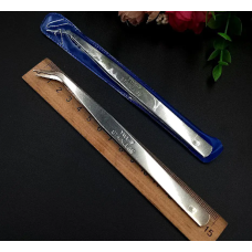 Пінцет Вигнутий 14,5 см Металевий