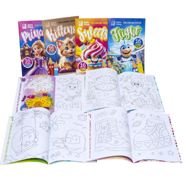 Розмальовка А5 8 аркушів 225777/Р088