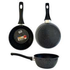 Сковорідка глибока залізна 16см