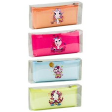 Пенал косметичка Єдиноріг 20*8*3,5 см мікс у пластику TIKI 53324-ТК