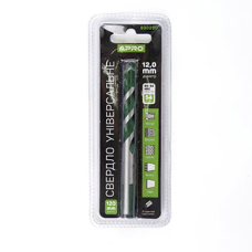 Свердло універсальне Ø12х120 мм (APRO) 830290