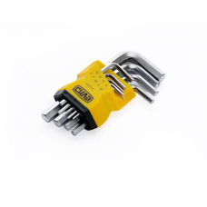 Набір шестигранників коротких CrV 9 шт (СИЛА) 202503