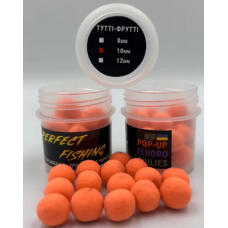 Бойли Secret carp Pop-up Fluoro 10мм Кальмар-восьминіг 15шт.