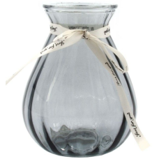 R102525 Ваза скляна 15см Mini Gray