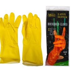 Рукавички латексні господарські "M" Х4-06