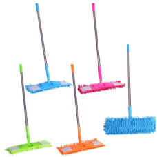 Швабра для підлоги лапша шенилл 122см, насадка 41*13см