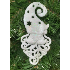 Новорічна підвіска на ялинку "Санта" №32