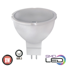 Лампа світлодіодна 8W 3000K GU5.3