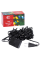 Гірлянда 100 LED/80L Multicolor чорний дріт 9м D-13