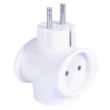 Трійник 16А 220V