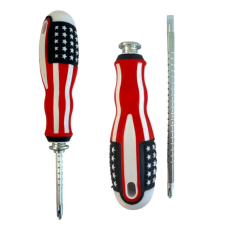 Викрутка двостороння з фіксатором Америка 21см 20391