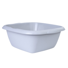 Таз квадратний, "Євро" 6л, світло-сірий