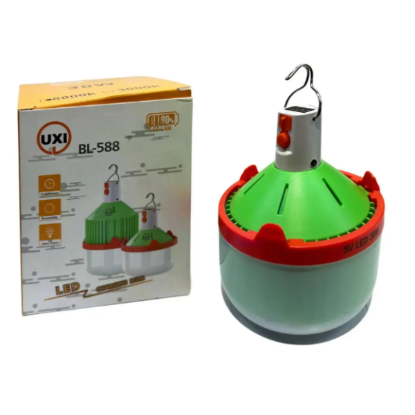 Лампа діодна для кемпінгу 30Вт 2х1500мАг BL-588 6560 (100)