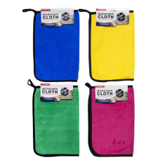 Ганчірка з мікрофібри двостороння ZL21-1PC 30*40см