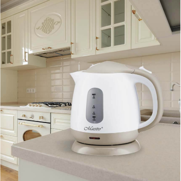 Електричний чайник MR-012-BEIGE 1л