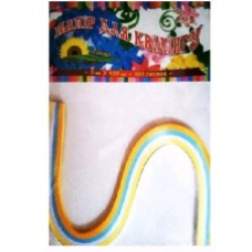 Папір для квілінгу №09 "Літо", кольорів 4, шир. 5мм,довж. 420мм УП-59