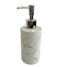 Дозатор для рідкого мила 350мл скляний 19*7см