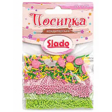 Посипка в стіках кульки+фігурні мікс 15г