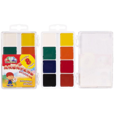 Акварель 8 кольорів "Захоплення" пластик "Гамма" 11,5 * 7,5 см