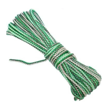 Мотузка білизняна шнур жорсткий 4 мм*20 м зебра