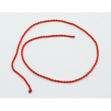 Шнурок на шию. Колір червоний кручений (Z-143)