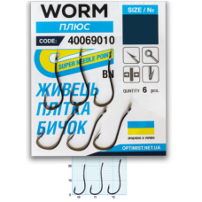 Гачки Optimist AJI (самопідсікаючий) BN (карась, лящь, плітка)