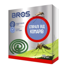 Спіраль від комарів Bros 10 шт у пачці
