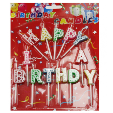 Свічки №А-38 Happy 13020