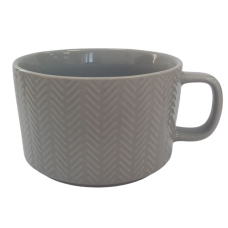 Кухоль керамічний 700мл "Milika" BigMug Grey