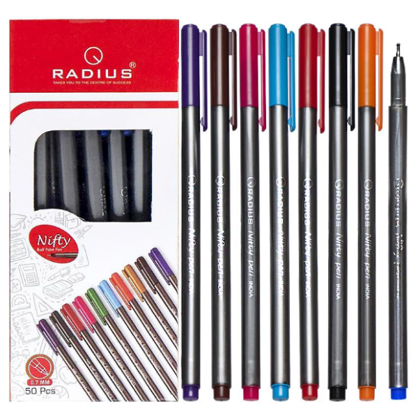 Ручка "Nifty Pen" RADIUS кулькова, синя