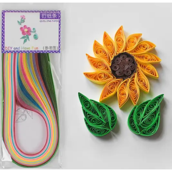 Папір для квілінгу 5-6 квітів, 200 смужок, 3х300мм 94158