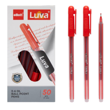 Ручка кулькова "Luva" "Ellott" ET2406-50 червона