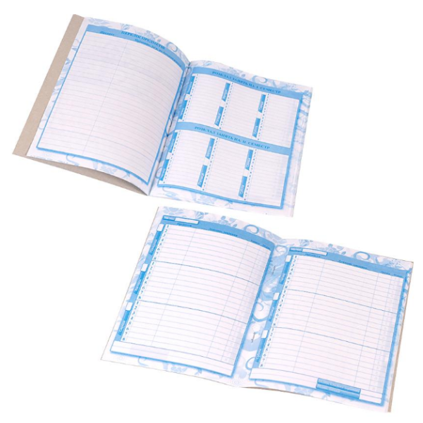 Щоденник Білий/ мікс А5