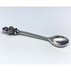 Декор Ложка античне срібло 60мм (AC-4960) 1шт