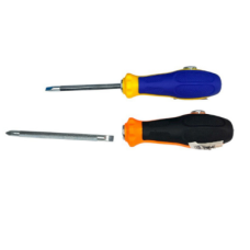 Викрутка 2-х стор. з кольоровою ручкою №4-19