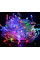 Гірлянда 100 LED/80L Multicolor прозорий дріт 7/9м D-12 (01363)
