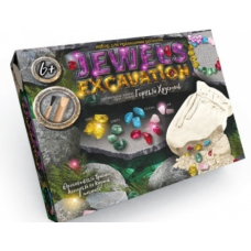 Набір розкопок "JEWELS EXCAVATION" камінці укр JEX-01-02