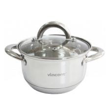 VC-3182-16 Каструля "Vincent" з корозійностійкої сталі з кришкою 1,9л